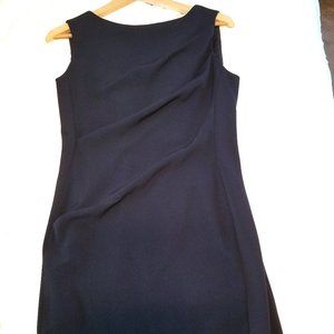 DM Collection Navy Side Cinch Dress